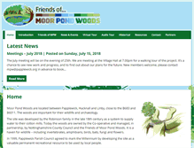 Tablet Screenshot of moorpond.papplewick.org